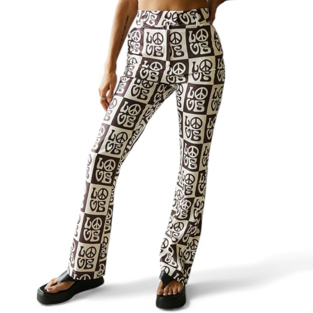 House Of Sunny All You Need Is Love Pants. Size 2